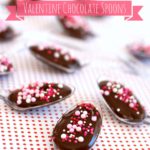 Valentine Chocolate Spoons