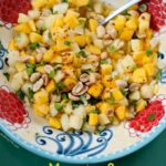 Mango and Pineapple Salad and dreaming of exotic warm places