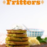 Chickpea, Carrot and Feta Fritters