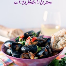 Mussels in White Wine Audrey's