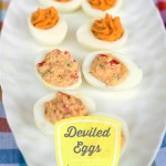 Deviled Eggs Two Ways for Style Me Pretty Living